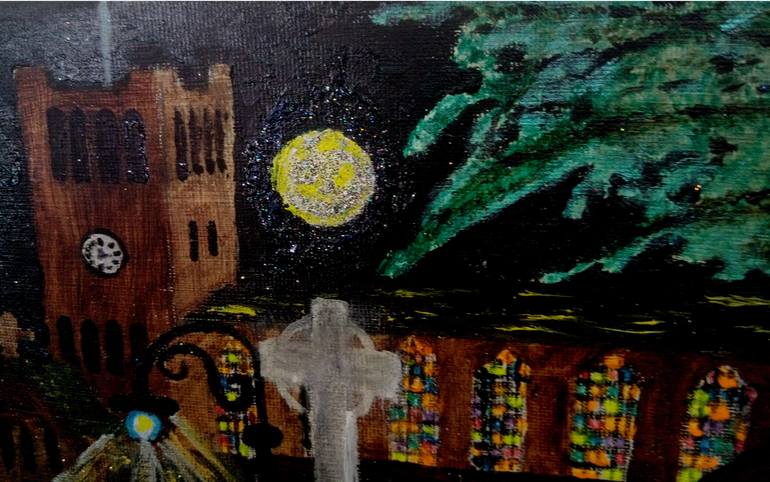 Original Impressionism Religion Painting by David Westwood