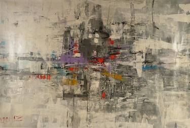 Original Conceptual Abstract Paintings by Carlos Aromaz