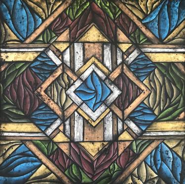 Print of Art Deco Patterns Paintings by Bex Nikols