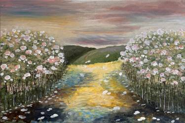 Original Impressionism Floral Paintings by Ana Balan