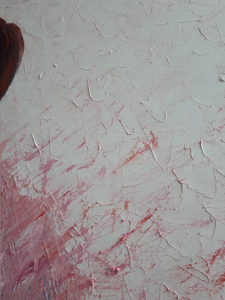 Original Abstract Expressionism Fantasy Painting by Pavel Golushko