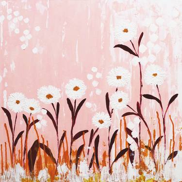 Print of Impressionism Floral Paintings by Precilia Meirisa