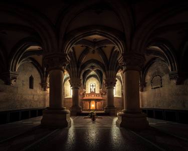 Crypt in Abbey of Pannonhalma, Hungary - Limited Edition of 900 thumb