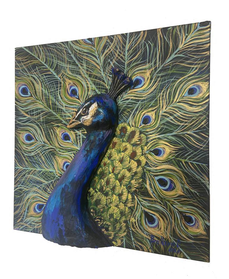 Original Modernism Animal Painting by Darina Bratkova