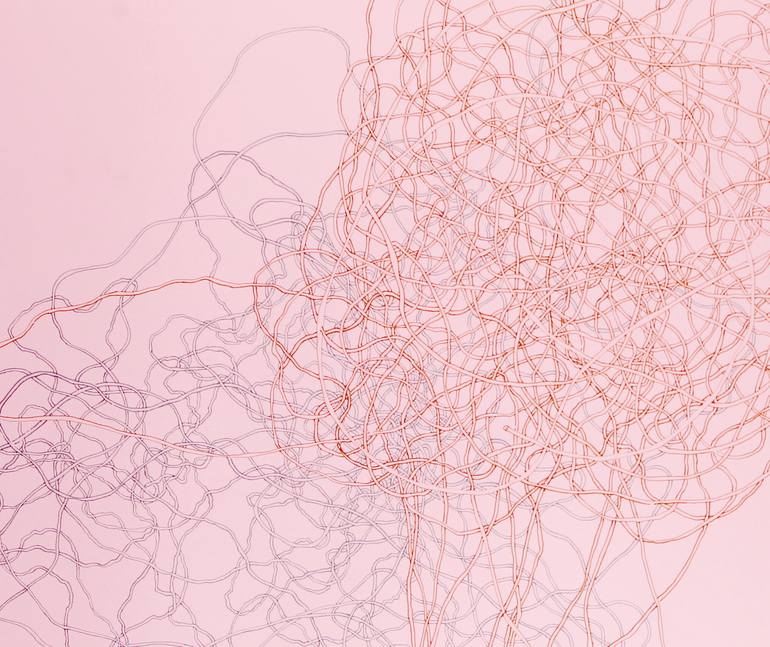 Original Abstract Drawing by Noémi Bartis