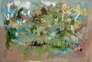 Original Abstract Landscape Paintings by Anne Cleary