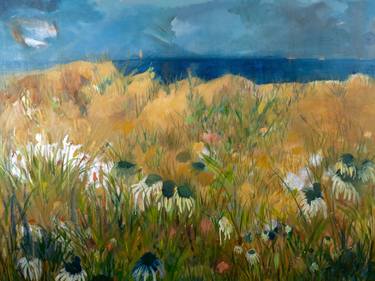 Original Abstract Landscape Paintings by Anne Cleary