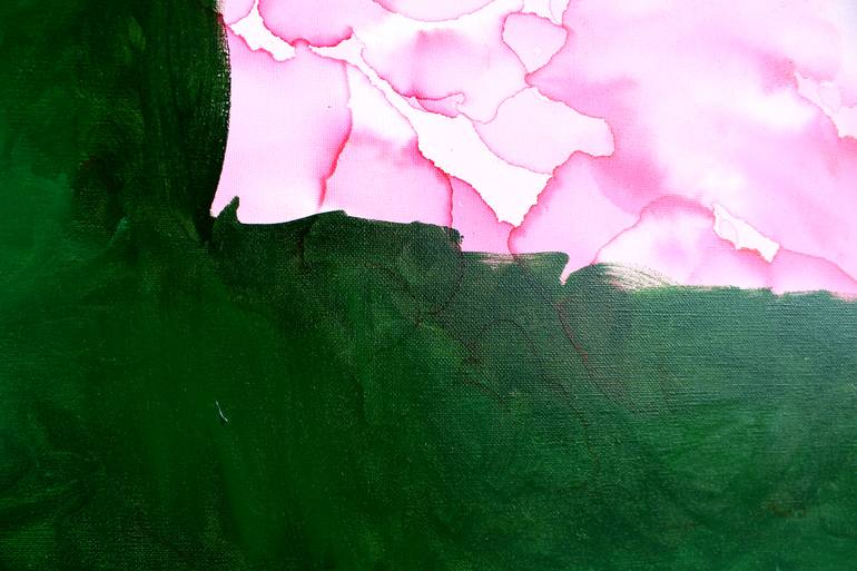 Original Abstract Expressionism Abstract Painting by Heaven On Earth