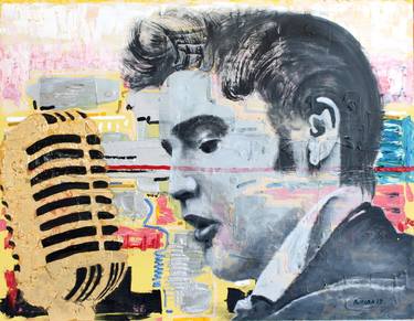 Print of Abstract Expressionism Pop Culture/Celebrity Paintings by Avrora Avrora