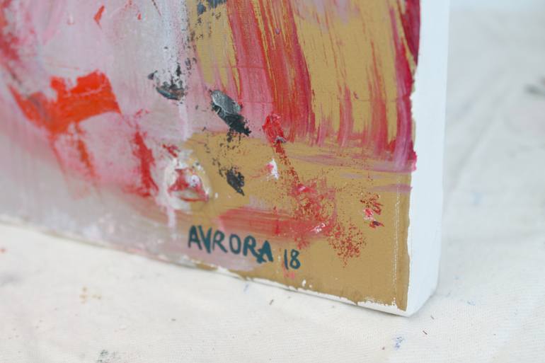 Original Abstract Car Painting by Avrora Avrora