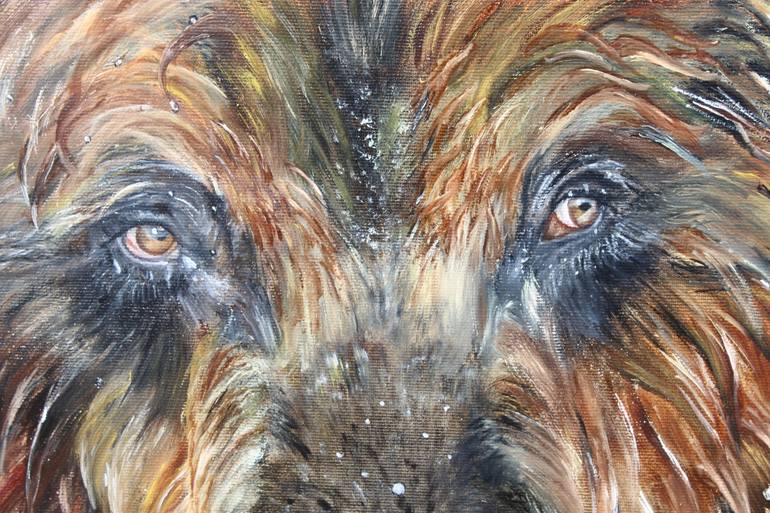 Original Expressionism Animal Painting by olha alippa