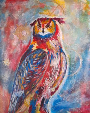 Original Expressionism Animal Paintings by olha alippa