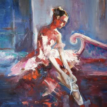 Original Impressionism Women Paintings by Natalia Davydova