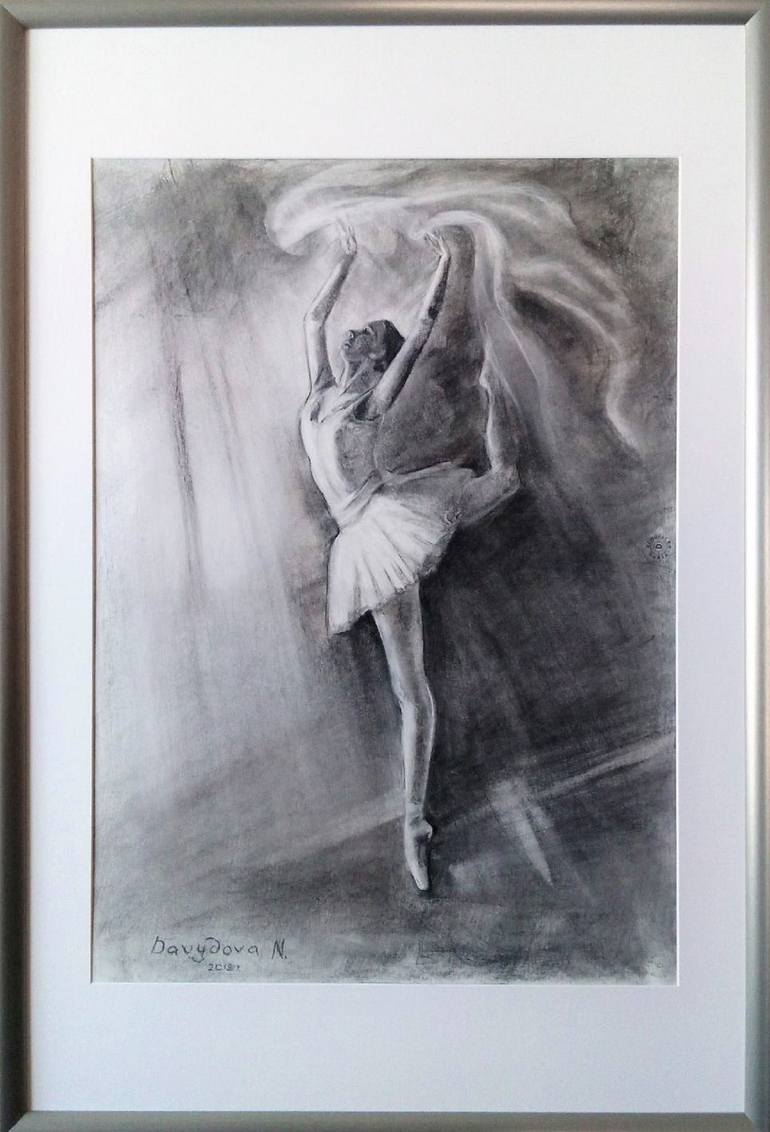 Original Women Drawing by Natalia Davydova