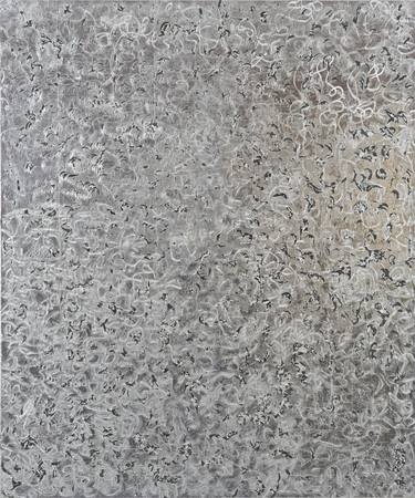 Original Conceptual Abstract Painting by Gerhard Flekatsch