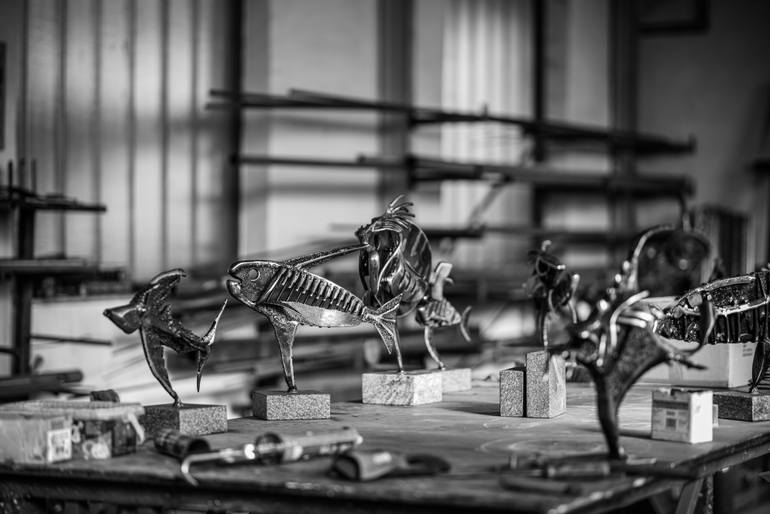 Original Modernism Animal Sculpture by Robert Jurak