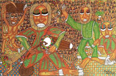 Original Abstract Paintings by Ifeoluwapo Adeyinka