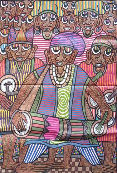 Original Abstract Paintings by Ifeoluwapo Adeyinka