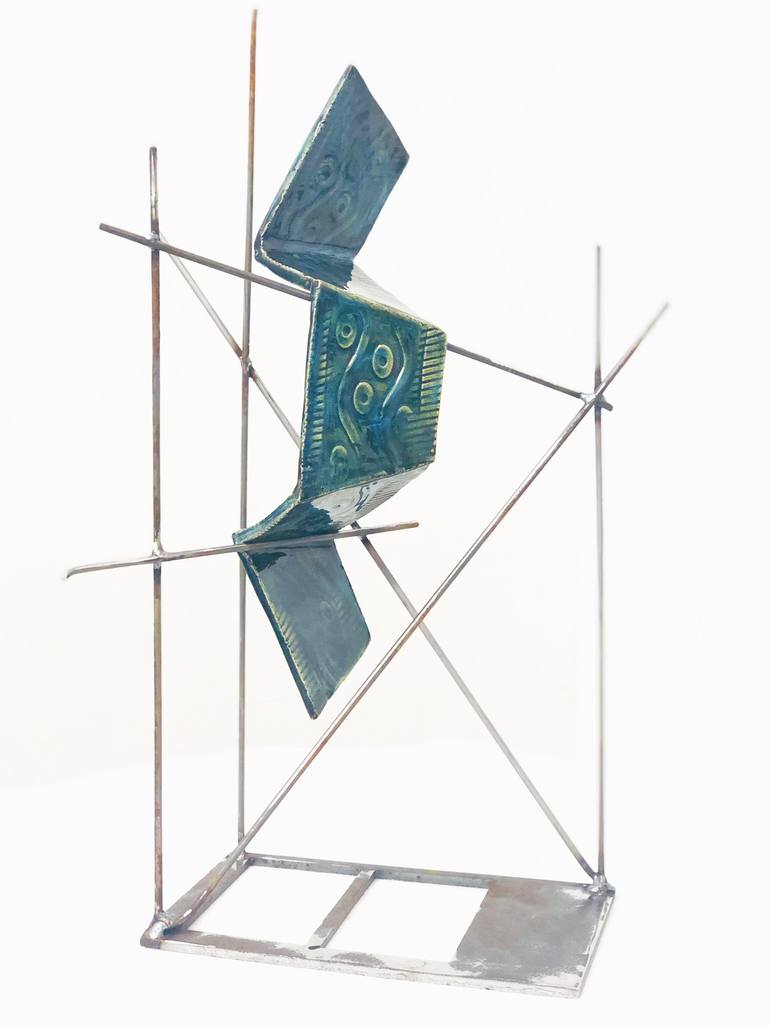 Original Cubism Abstract Sculpture by Kelly O'Neill