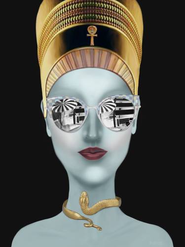 Golden Cleopatra with Sunglasses thumb