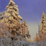 The first rays of the sun after the polar night by Vladimir Markov