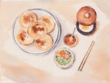 Original Realism Food & Drink Paintings by Le Hua