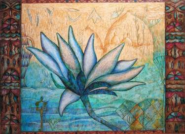 Original Fine Art Abstract Painting by Kasia Blekiewicz