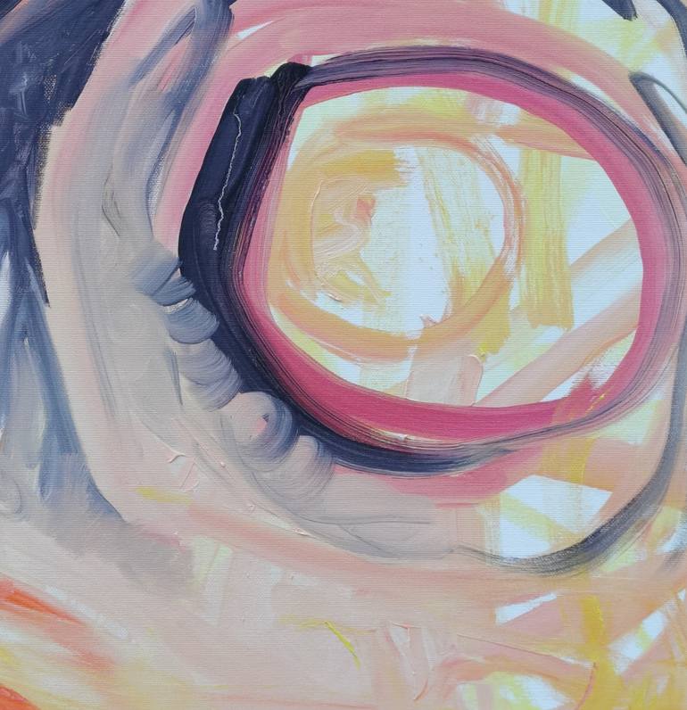 Original Abstract Expressionism Abstract Painting by Oerjan Midtboe