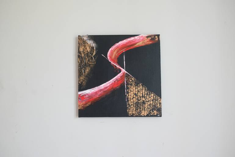 Original Abstract Expressionism Abstract Painting by Simone Elliot
