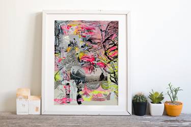 Print of Abstract Collage by Simone Fuchs