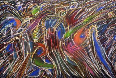 Original Contemporary Abstract Paintings by Hermann Lederle