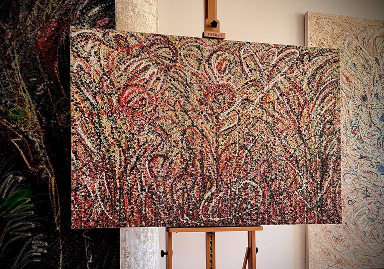 Original Contemporary Abstract Painting by Hermann Lederle