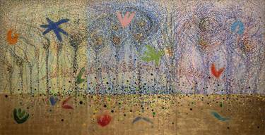 Original Contemporary Abstract Painting by Hermann Lederle