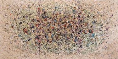 Original Abstract Expressionism Abstract Paintings by Hermann Lederle
