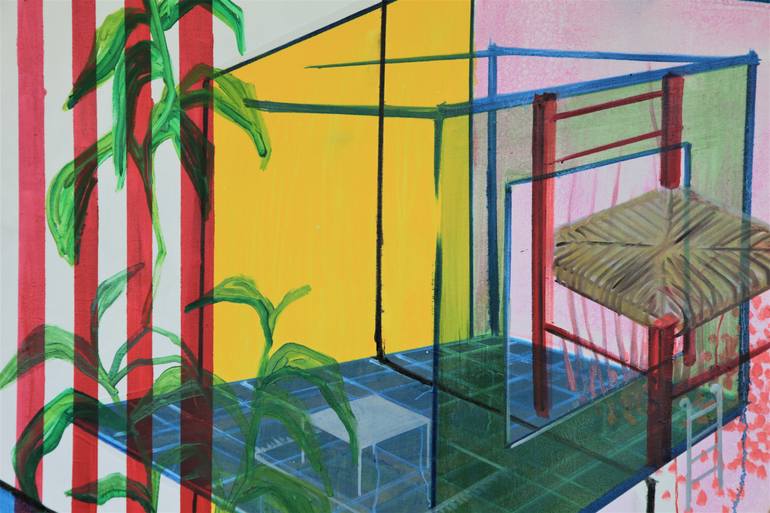 Original Expressionism Body Painting by Arianna Piazza