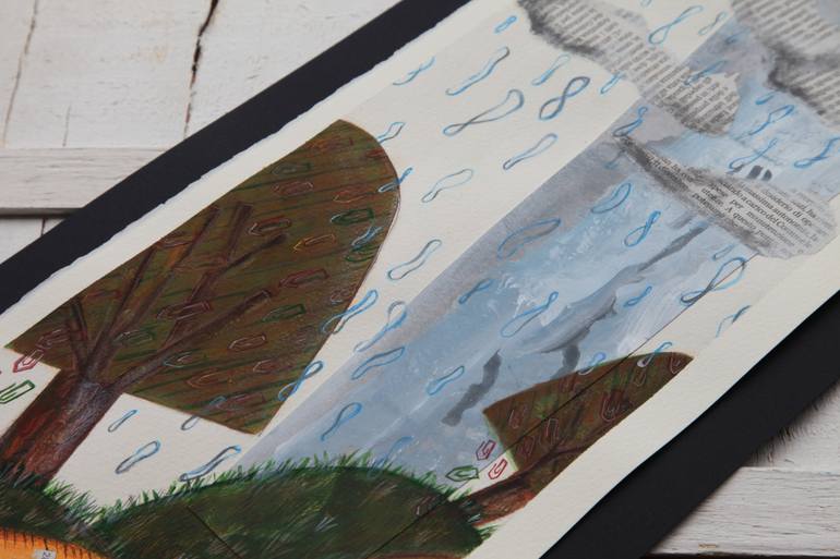 Original Figurative Landscape Painting by Arianna Piazza