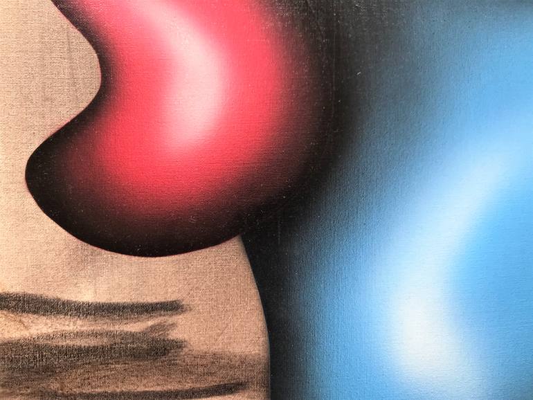 Original Illustration Abstract Painting by Arianna Piazza