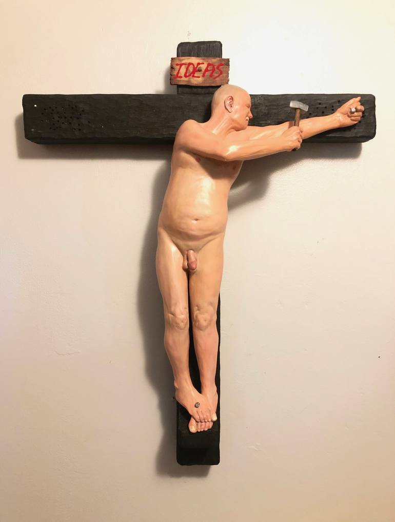 Original Conceptual Religion Sculpture by Timothy Eberhardt