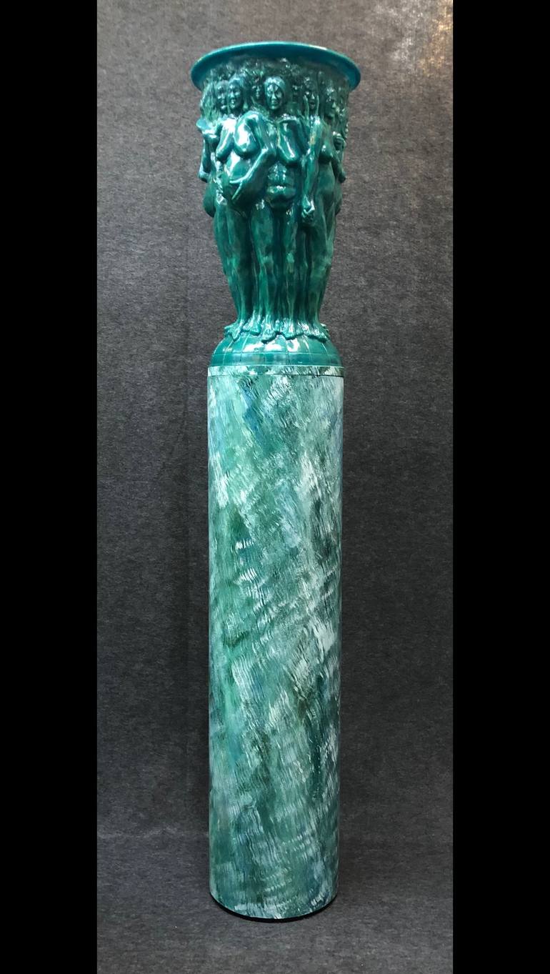 Original Art Deco Women Sculpture by Timothy Eberhardt