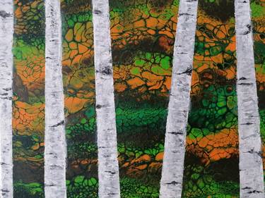 Print of Abstract Nature Paintings by Sheila PyoRyx