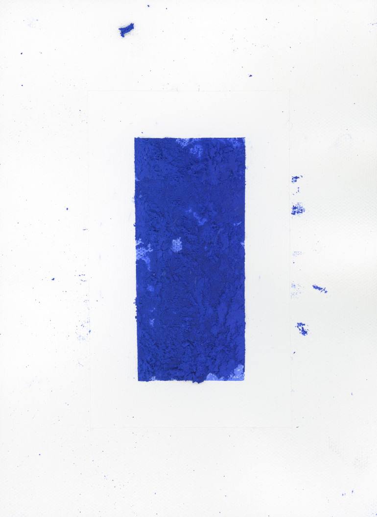 Yves Klein Blue Painting V Painting by Timothy Hutto Saatchi Art