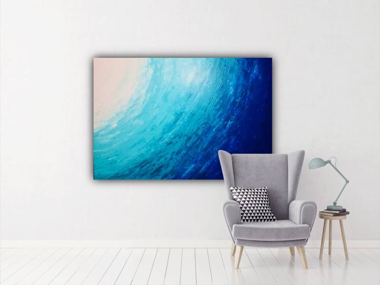 Original Abstract Water Painting by Chromatisme Artworks