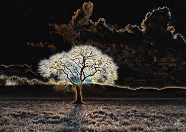 Original Abstract Expressionism Landscape Digital by Osvaldo Russo