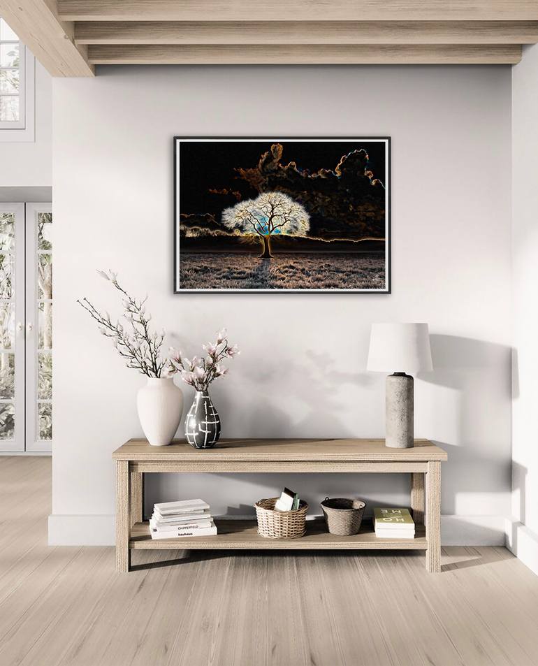 Original Abstract Expressionism Landscape Digital by Osvaldo Russo