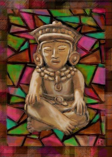 Original Figurative Time Digital by Osvaldo Russo