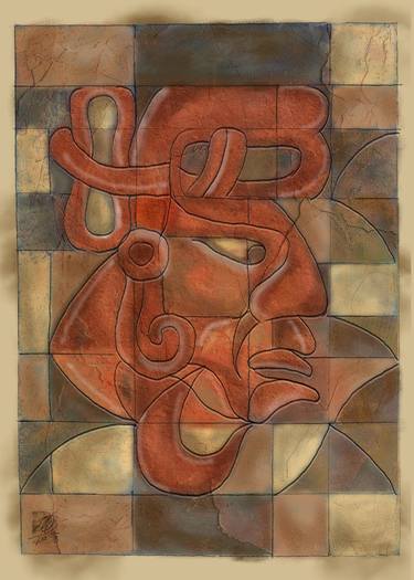 Original Figurative Time Digital by Osvaldo Russo