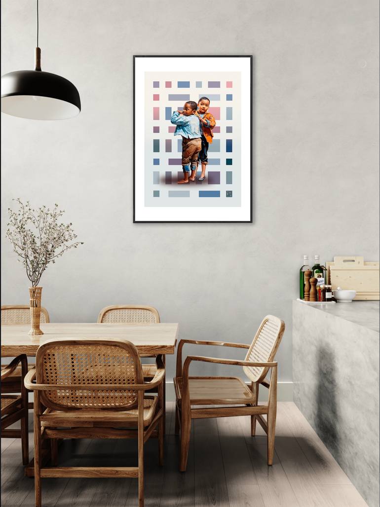 Original Digital Paint Children Digital by Osvaldo Russo