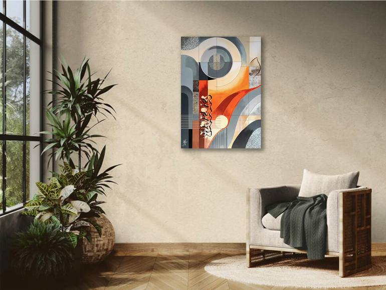 Original Abstract Expressionism Abstract Painting by Osvaldo Russo