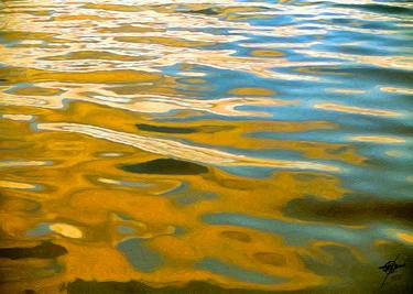 Print of Expressionism Seascape Digital by Osvaldo Russo