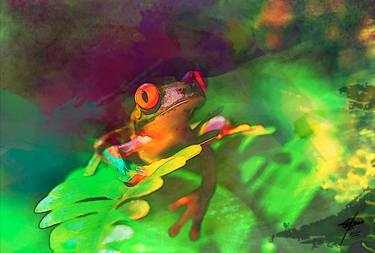 Print of Expressionism Animal Digital by Osvaldo Russo